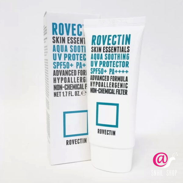 ROVECTIN Солнцезащитный крем Skin Essentials Aqua Soothing UV Protector SPF50+ PA++++