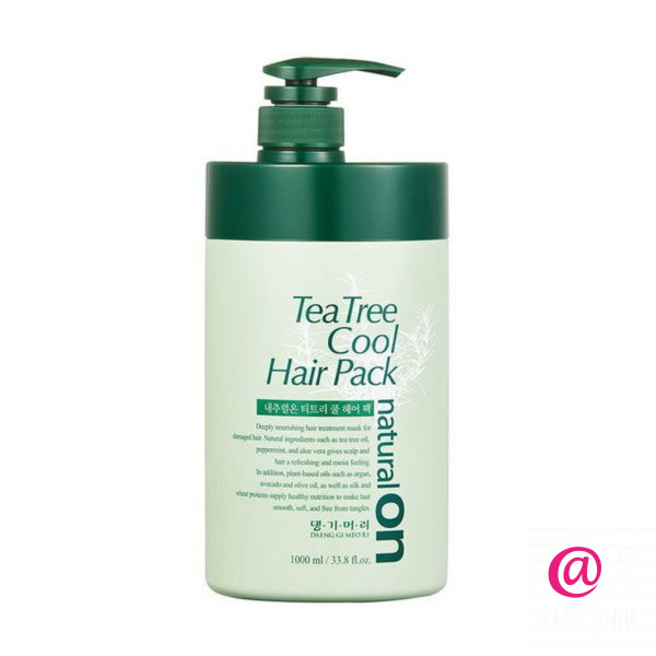 DAENG GI MEO RI Маска для волос на основе чайного дерева Naturalon Tea Tree Cool Hair Pack