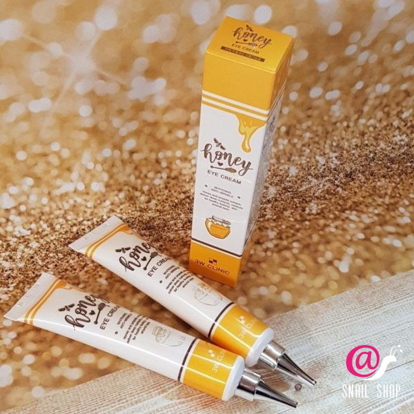 3W CLINIC Питательный крем для век с экстрактом меда Honey Eye Cream