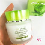 3W CLINIC Увлажняющий крем с экстрактом алоэ вера  Aloe Full Water Activating Cream