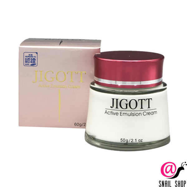 JIGOTT Интенсивно увлажняющий крем-эмульсия Active Emulsion Cream 50гр