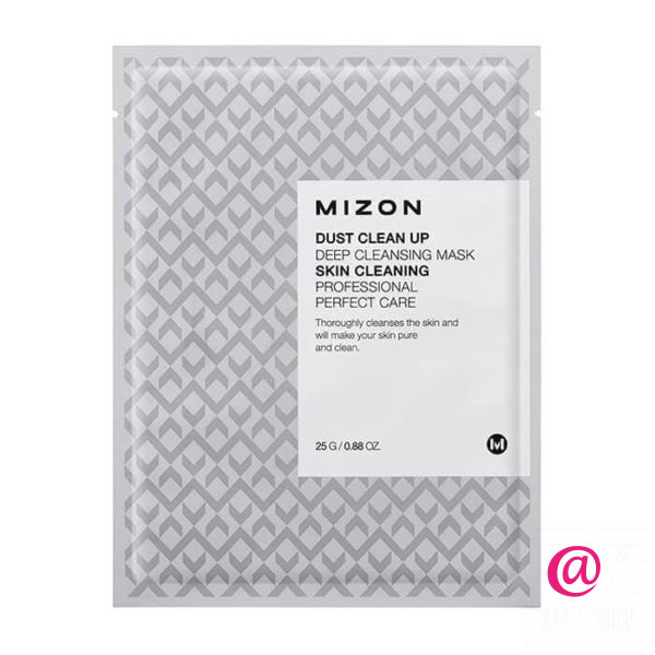 MIZON Маска тканевая очищающая Dust Clean Up Deep Cleansing Mask