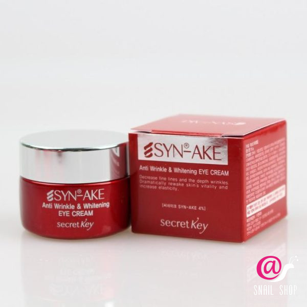 SECRET KEY Антивозрастной крем для глаз со змеиным пептидом Syn-Ake Anti Wrinkle & Whitening Eye Cre