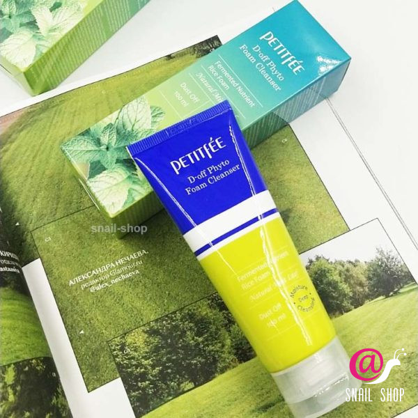 PETITFEE Глубоко очищающая пенка-скраб D-off Phyto Foam Cleanser