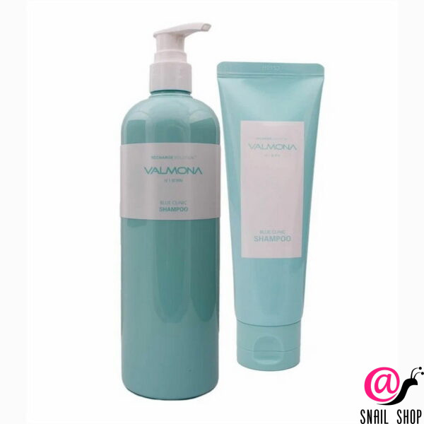 VALMONA Шампунь для волос УВЛАЖНЕНИЕ Recharge Solution Blue Clinic Shampoo