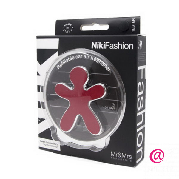 NIKI FASHION Ароматизатор для автомобиля алый глянец CHERRY Сочная вишня