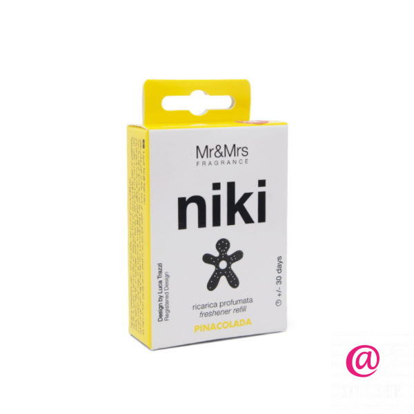 NIKI Сменный блок ароматизатора PINACOLADA Пинаколада (для NIKI всех серий)