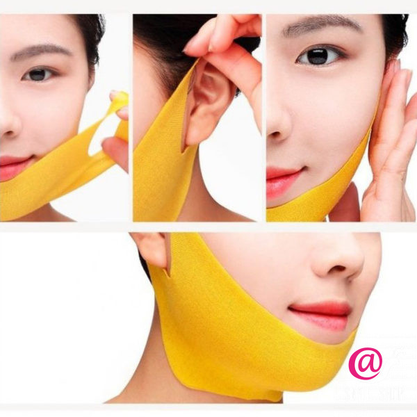 JM SOLUTION Корректирующая маска для подбородка с прополисом Honey Luminous Royal Propolis LIFT-UP V MASK