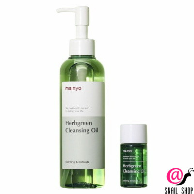 MANYO Гидрофильное масло на основе комплекса трав Herb Green Cleansing Oil