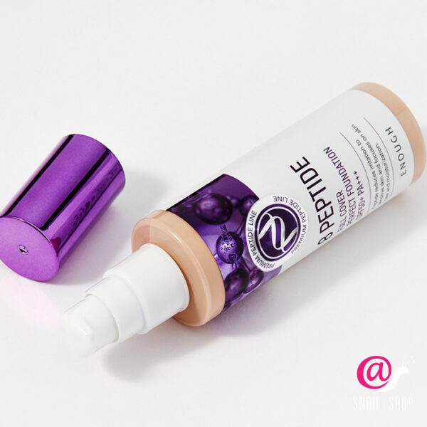 ENOUGH Тональный крем с пептидами 8 Peptide Full Cover Perfect Foundation SPF50+ PA+++ 100мл