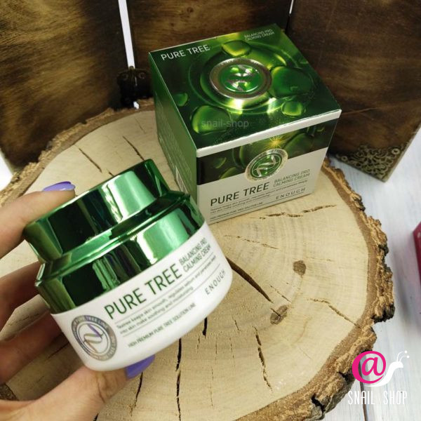 ENOUGH Крем для лица с экстрактами чайного дерева Pure Tree Balancing Pro Calming Cream