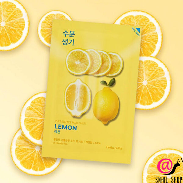 HOLIKA HOLIKA Тканевая маска для лица Pure Essence Mask Sheet Lemon