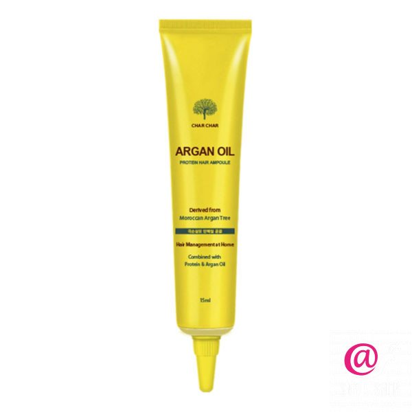 CHAR CHAR Сыворотка для восстановления волос АРГАНОВОЕ МАСЛО Argan Oil Protein Hair Ampoule