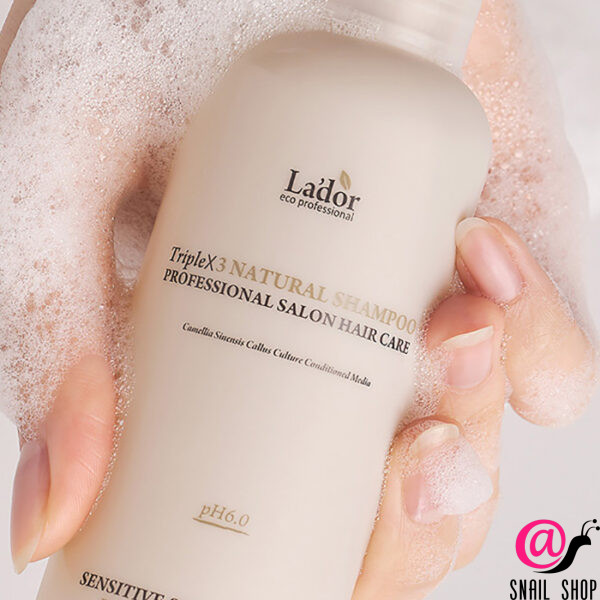 LA'DOR Шампунь с натуральными ингредиентами Triplex Natural Shampoo