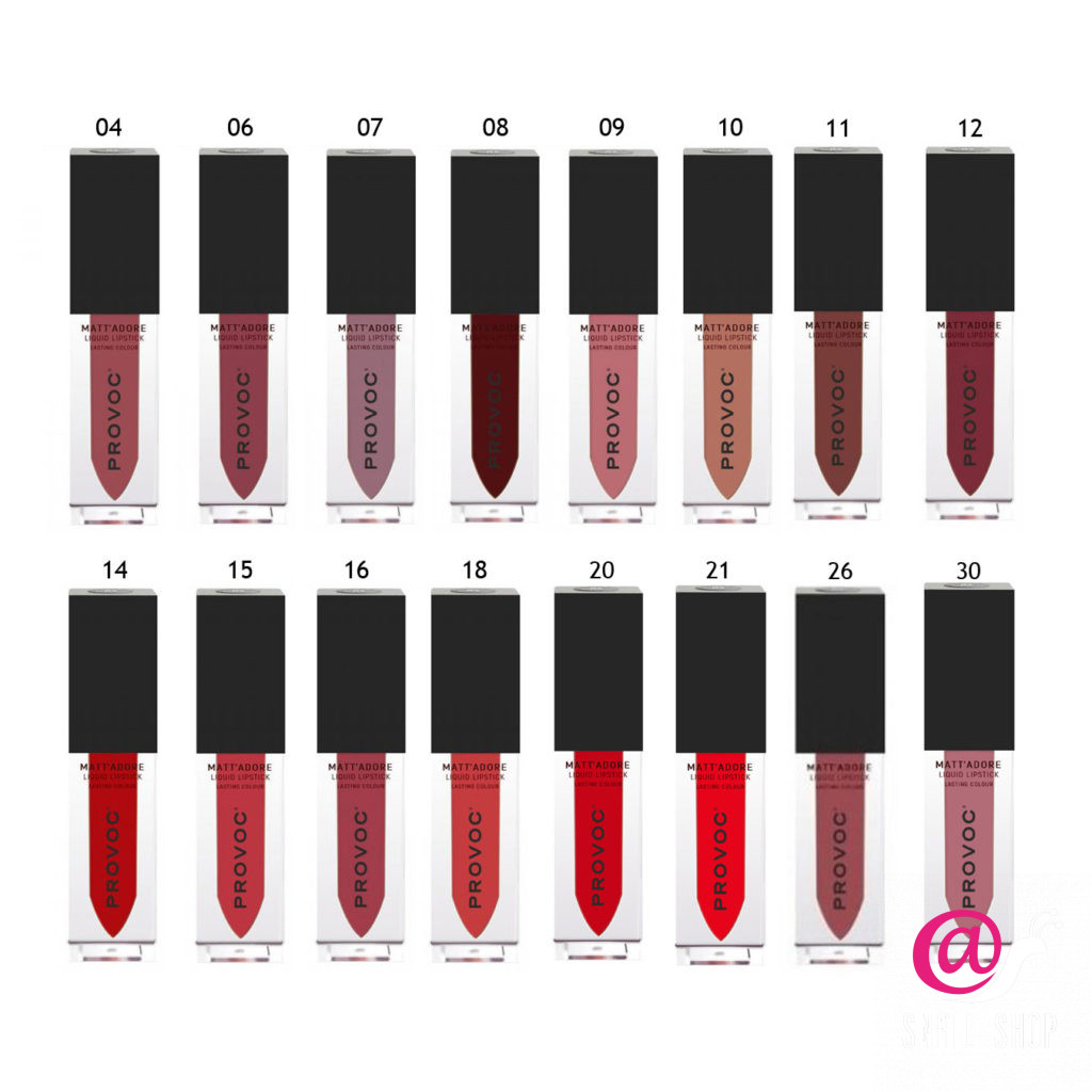 PROVOC Жидкая помада для губ матовая MATTADORE Liquid Lipstick купить ...