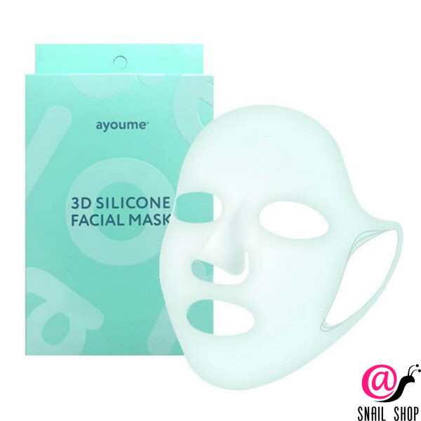 AYOUME Силиконовая маска-фиксатор для косметических процедур 3D Silicone Facial Mask