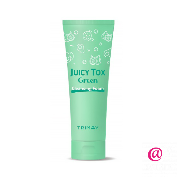 TRIMAY Пенка для умывания Juicy Tox Green Cleansing Foam