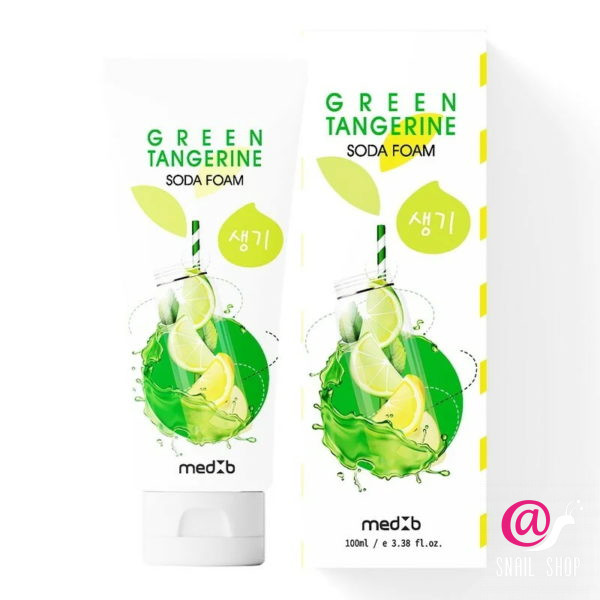 MED:B Пенка для умывания с экстрактом зеленого мандарина и содой Green Tangerine Soda Foam