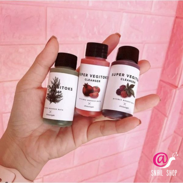 WONDER BATH Набор мини детокс-гелей Wonder Bath Super Vegitoks Cleanser miniature kit