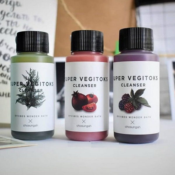 WONDER BATH Набор мини детокс-гелей Wonder Bath Super Vegitoks Cleanser miniature kit