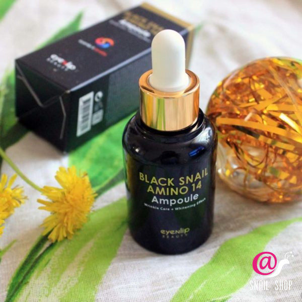 AYOUME Сыворотка для лица с муцином черной улитки BLACK SNAIL PRESTIGE AMPOULE