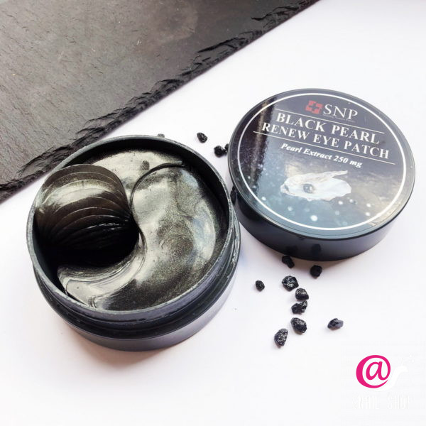 SNP Патчи для глаз Black Pearl Renew Eye Patch