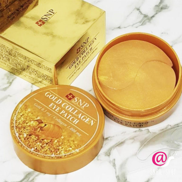 SNP Патчи для глаз Gold Collagen Eye Patch