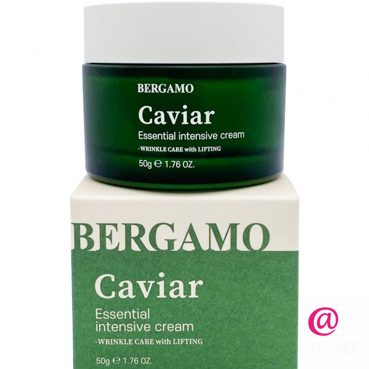 BERGAMO Крем для лица с икрой Caviar Essential Intensive
