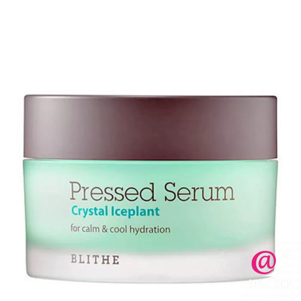 BLITHE Сыворотка-крем спрессованная увлажняющая Хрустальный лед Pressed Serum Crystal Iceplant