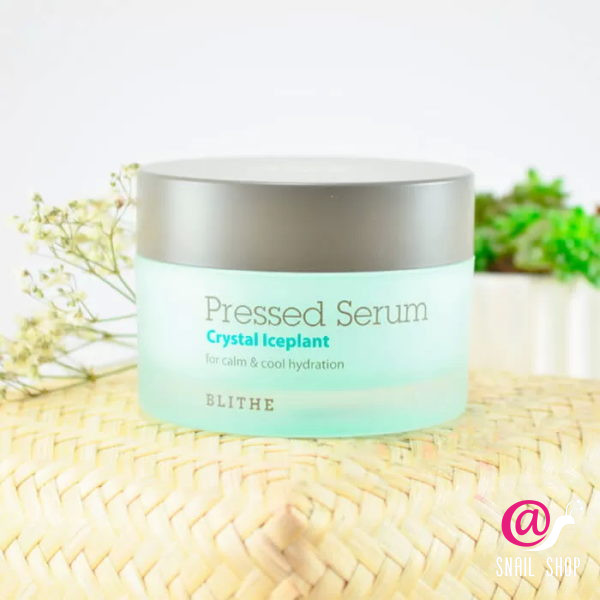 BLITHE Сыворотка-крем спрессованная увлажняющая Хрустальный лед Pressed Serum Crystal Iceplant