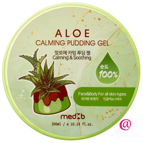 MED:B Успокаивающий гель для тела с экстрактом алоэ Aloe Calming Pudding Gel