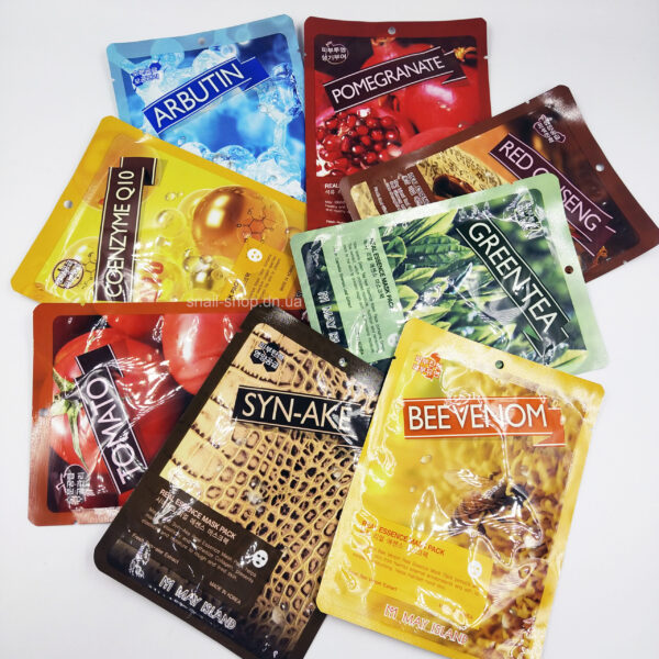 MAY ISLAND Маска для лица тканевая Real Essence Mask Pack