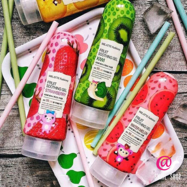 MILATTE Гель для лица и тела многофункциональный FASHIONY FRUIT SOOTHING GEL
