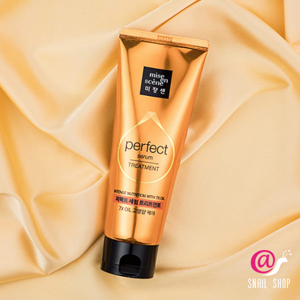 MISE EN SCENE Маска для поврежденных волос Perfect Serum Treatment Pack Golden Morocco Argan Oil