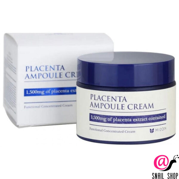 MIZON Антивозрастной плацентарный крем для лица Placenta Ampoule Cream