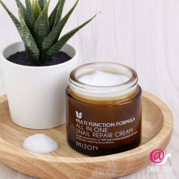 MIZON Крем для лица с муцином улитки All In One Snail Repair Cream