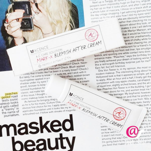 MIZON Крем от прыщей и рубцов-постакне Acence Mark-X Blemish After Cream
