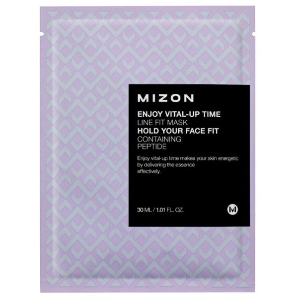 MIZON Маска для подтяжки овала лица Enjoy Vital Up Time Line Fit Mask