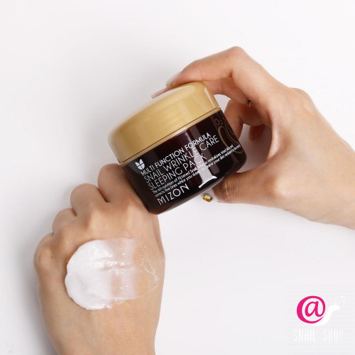 MIZON Ночная маска c экстрактом улитки Snail Wrinkle Care Sleeping Pack