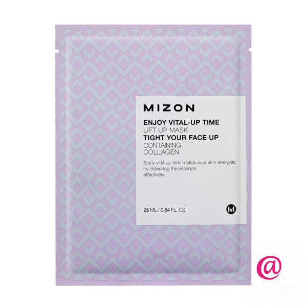 MIZON Тканевая маска для лица с лифтинг эффектом Enjoy Vital Up Time Lift Up Mask