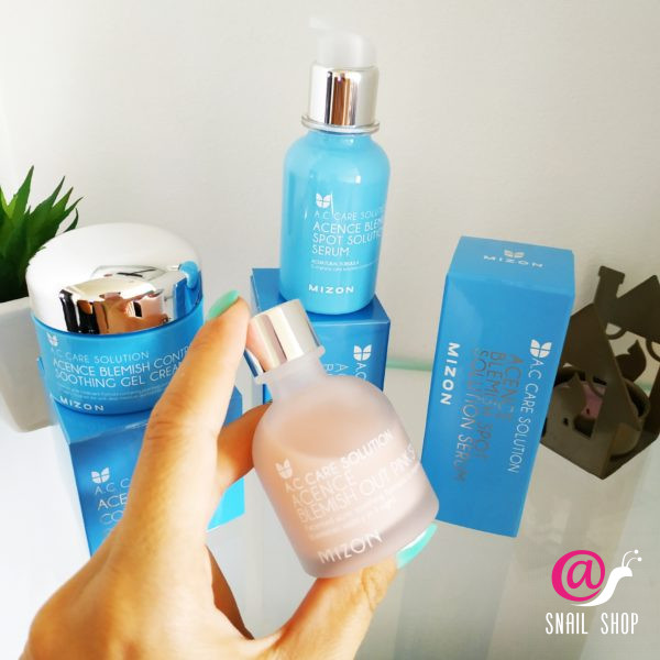 MIZON Эффективное ночное средство для лечения акне и воспалений кожи Acence Blemish Out Pink Spot