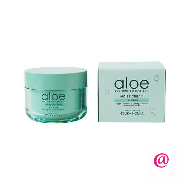 HOLIKA HOLIKA Увлажняющий крем для лица Aloe Soothing Essence 80% Moisturizing Cream