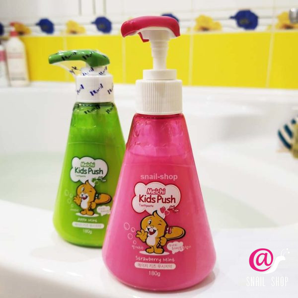 HANIL Зубная паста для детей Meichi Kids Push