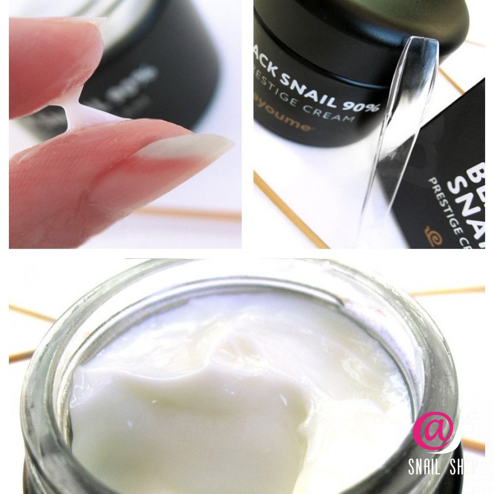 AYOUME Крем для лица с муцином черной улитки 90% Black Snail Prestige Cream