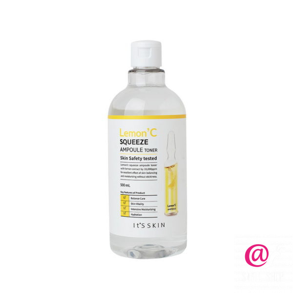 IT'S SKIN Тонер для лица с экстрактом лимона Lemon' C Squeeze Ampoule Toner