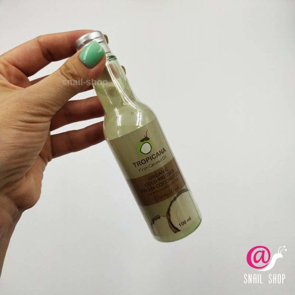 TROPICANA Масло для кожи и волос ЗОЛОТОЙ ВЕТЕР Organic Cold Pressed Virgin Coconut Oil Golden Wind