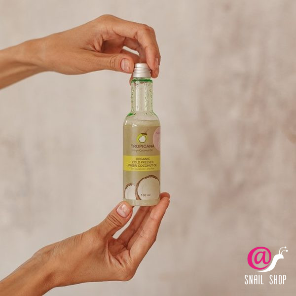 TROPICANA Масло для кожи и волос ЛАВАНДА Organic Cold Pressed Virgin Coconut Oil Lavender