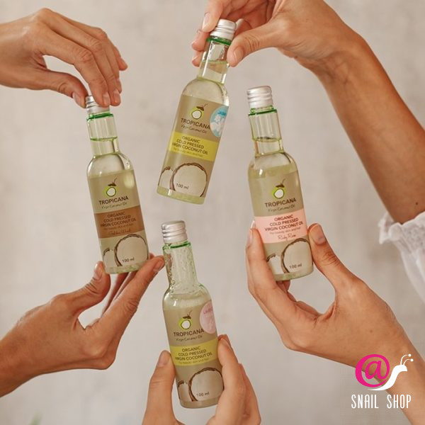 TROPICANA Масло для кожи и волос РУБИНОВАЯ РОЗА Organic Cold Pressed Virgin Coconut Oil Ruby Rose