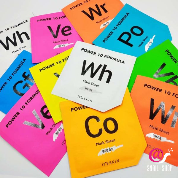 IT'S SKIN Тонизирующая листовая маска с витамином С Power 10 Formula VC Mask Sheet