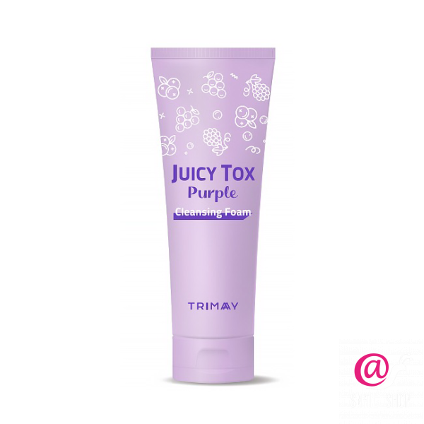 TRIMAY Пенка для умывания Juicy Tox Purple Cleansing Foam